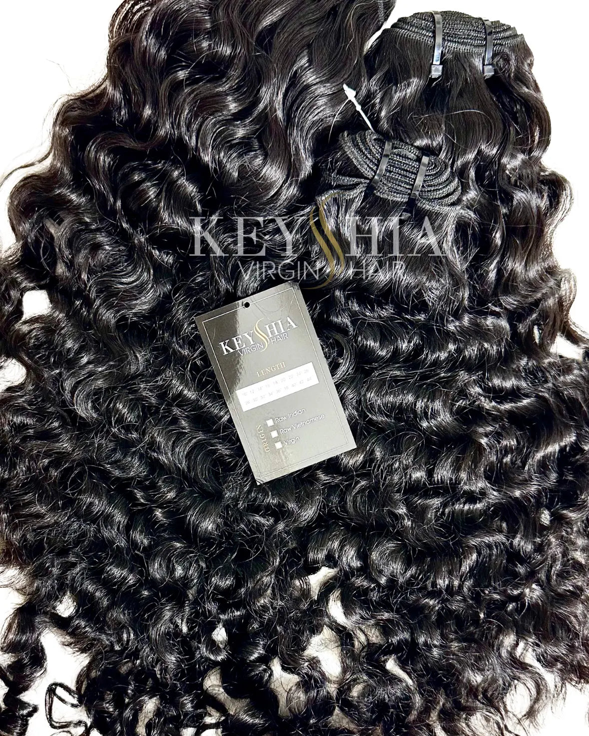 Black Curly Wig